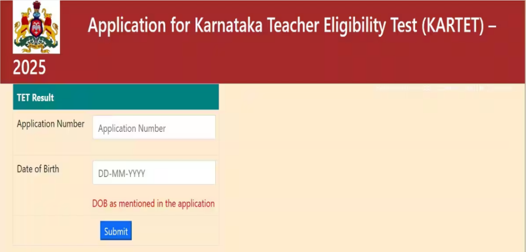 KARTET Result 2025 OUT