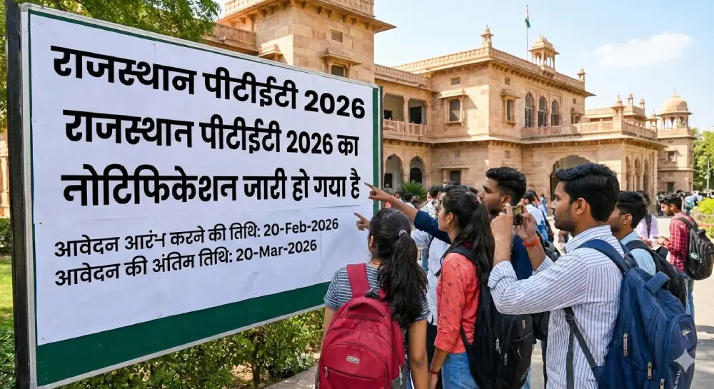 Rajasthan PTET 2026 Notification OUT