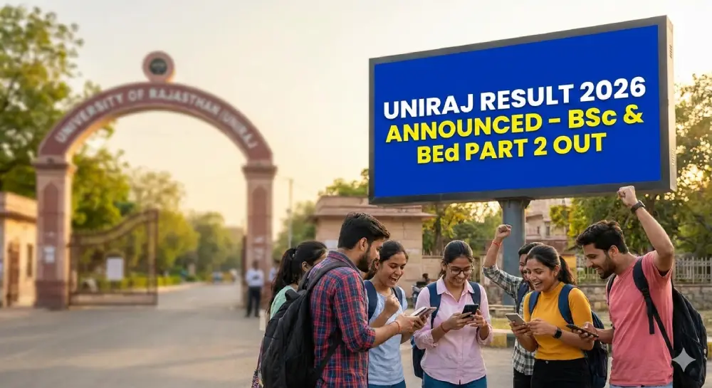 UNIRAJ Result 2026 Announced - BSc & BEd Part 2 OUT