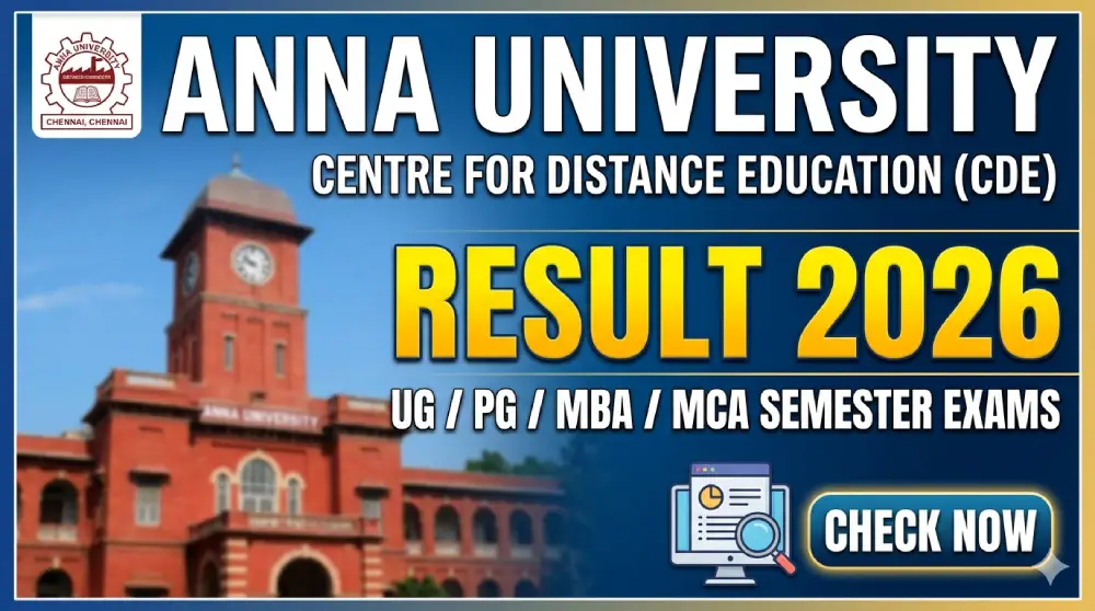 Anna University Result 2026