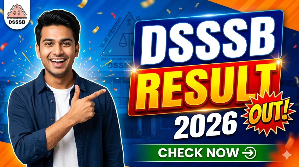 DSSSB Result 2026 Out