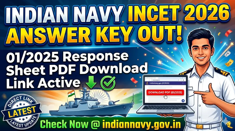 Indian Navy INCET Answer Key 2026