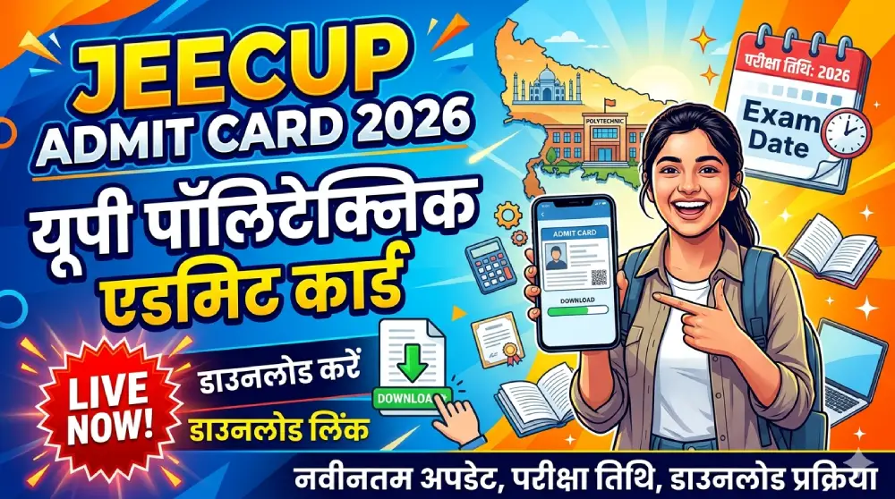 JEECUP Admit Card 2026