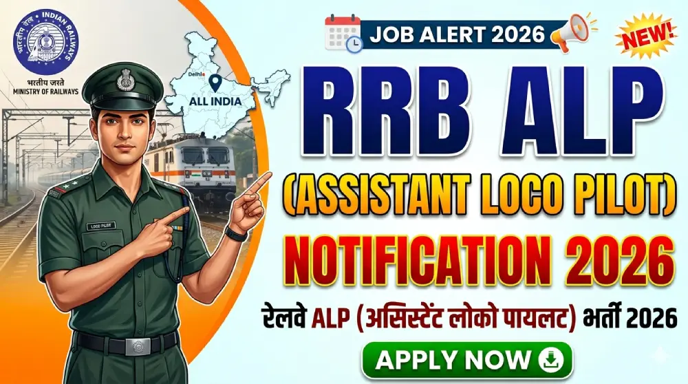 RRB ALP Notification 2026 Out: 11127 Vacancy Apply Online