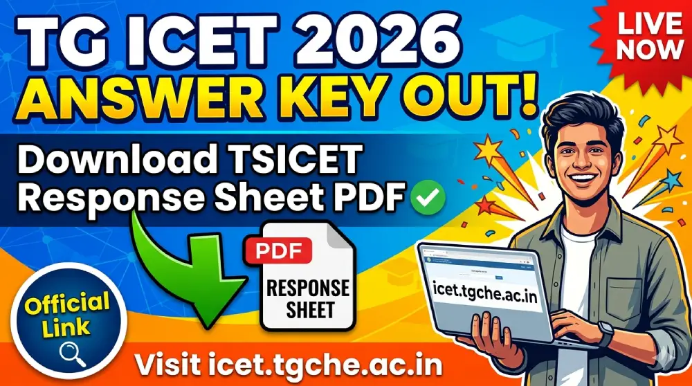 TG ICET 2026 Answer Key Released