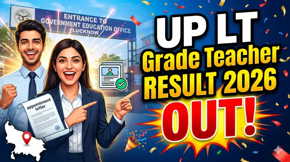 UP LT Grade Teacher Result 2026 Out, Subject Wise PDF