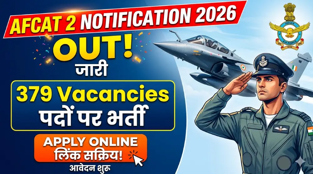 AFCAT 2 Notification 2026