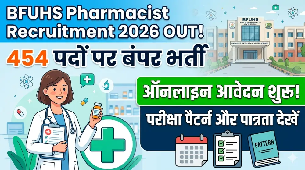 BFUHS Pharmacist Recruitment 2026