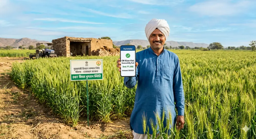 CM Kisan Samman Nidhi Rajasthan 6 Kist kab aayegi 2026
