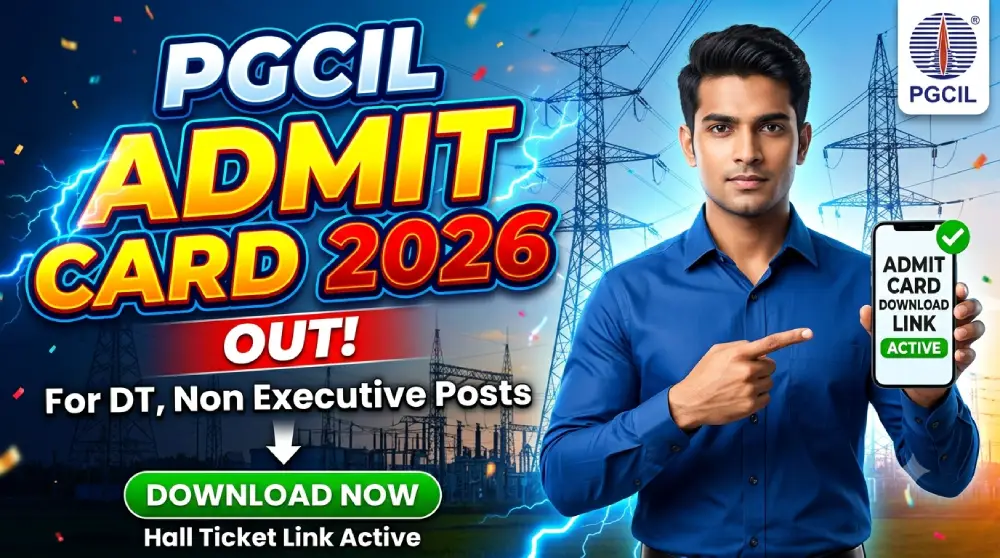 PGCIL Admit Card 2026