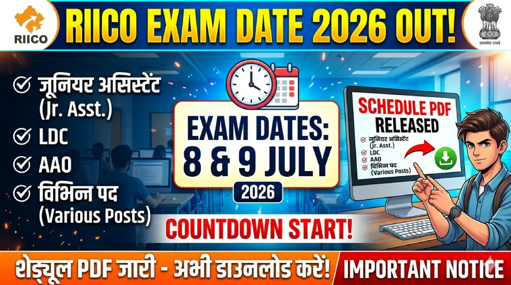 RIICO Exam Date 2026