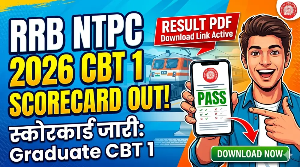RRB NTPC Scorecard 2026