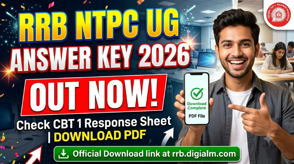 RRB NTPC UG Answer Key 2026