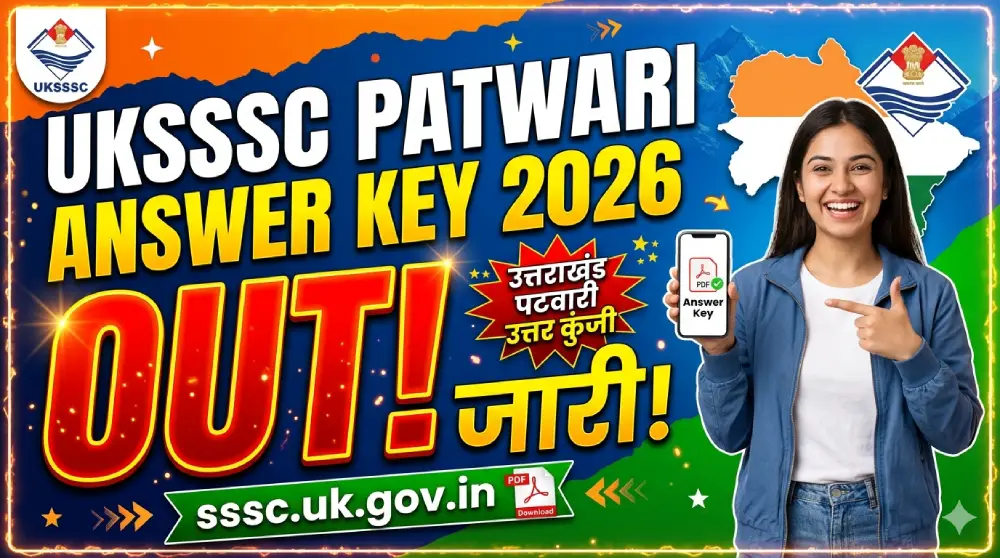 UKSSSC Patwari Answer Key 2026