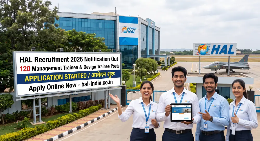 HAL Recruitment 2026 Notification