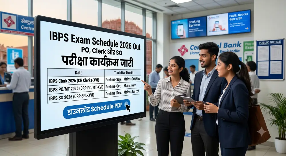 IBPS Exam Date 2026