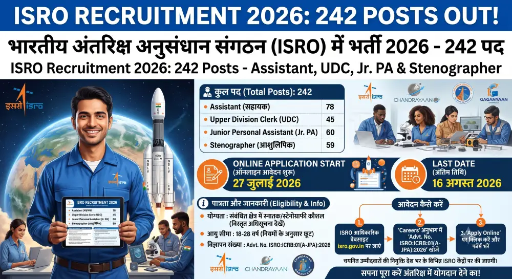ISRO Recruitment 2026