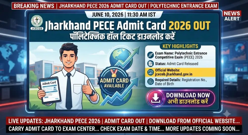 Jharkhand PECE Admit Card 2026 Out @jceceb.jharkhand.gov.in, Direct Link to Download Polytechnic Hall Ticket 2 Jharkhand PECE Admit Card 2026