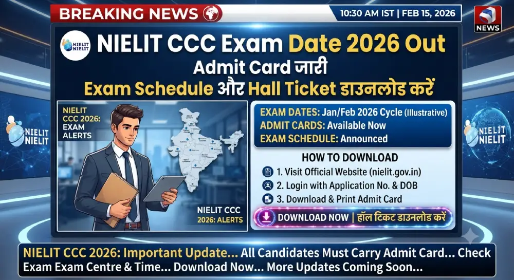 NIELIT CCC Exam Date 2026
