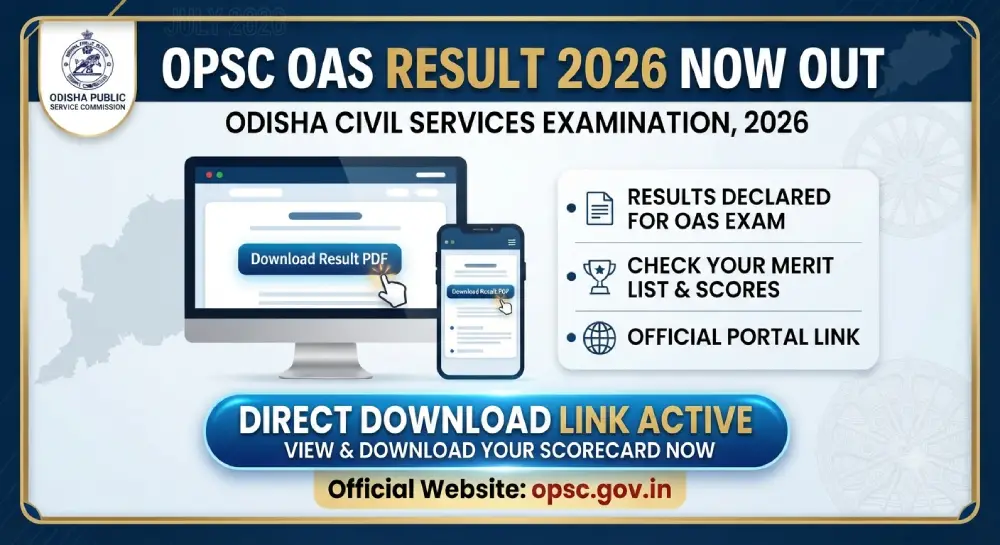 OPSC OAS Result 2026 Out, Direct Download Link Active 5 OPSC OAS Result 2026