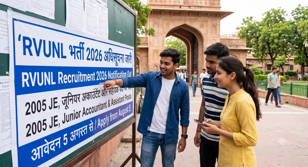 RVUNL Recruitment 2026 Notification Out: 2005 JE, Junior Accountant एवं Assistant पदों पर भर्ती, आवेदन 5 अगस्त से 2 RVUNL Recruitment 2026