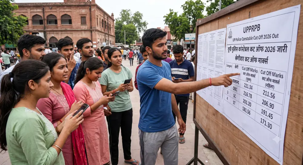 UP Police Constable Cut Off 2026 Out: Category-wise Cut Off Marks जारी, यहां देखें General, OBC, SC, ST Cut Off 2 UP Police Constable Cut Off 2026