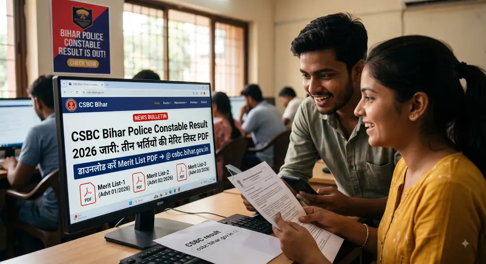 CSBC Bihar Police Constable Result 2026