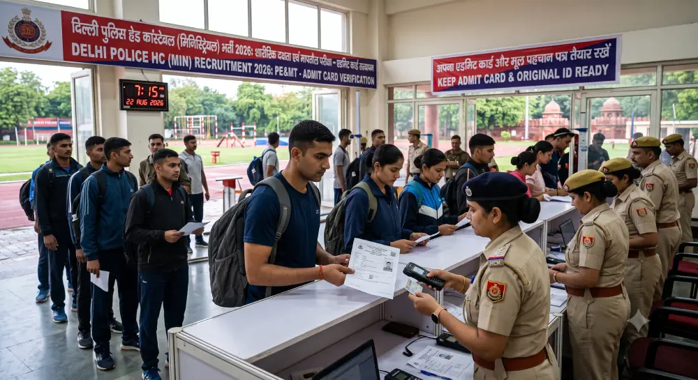 Delhi Police HCM Physical Test Admit Card 2026 जारी, यहां से करें Hall Ticket Download 2 Delhi Police HCM Physical Test Admit Card 2026