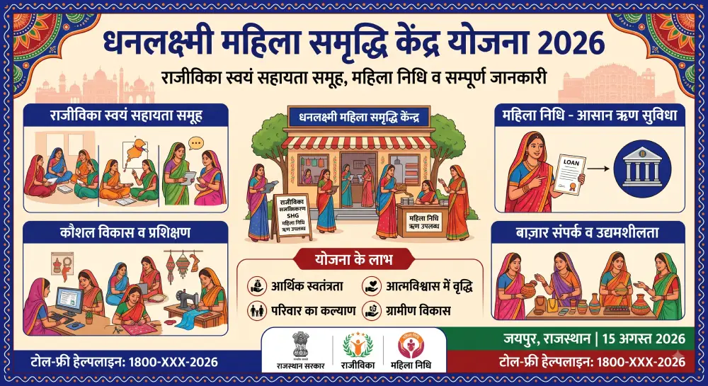 धनलक्ष्मी महिला समृद्धि केंद्र योजना 2026