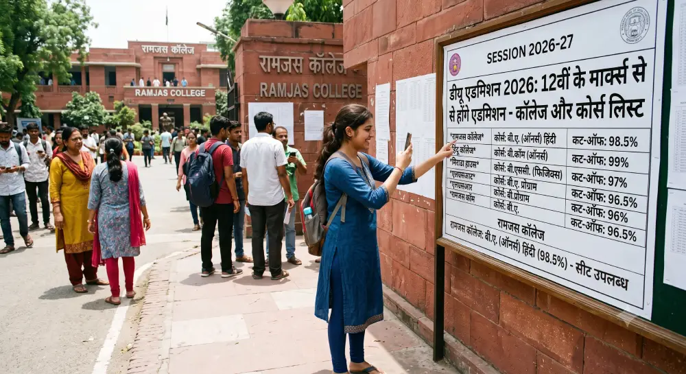 DU Admission 2026: दिल्ली यूनिवर्सिटी में 12वीं के मार्क्स से होंगे एडमिशन; देखें कॉलेज और कोर्स लिस्ट 2 DU Admission 2026