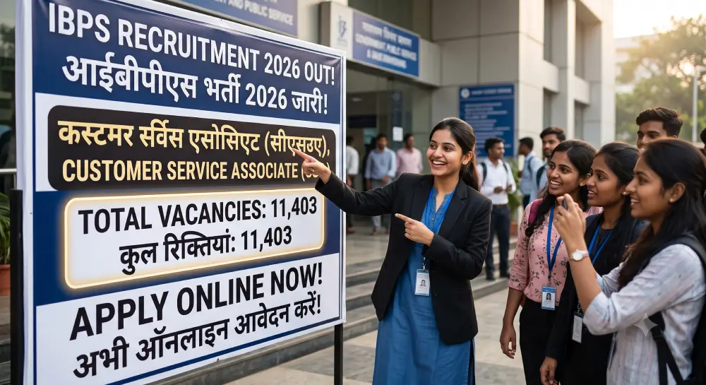 IBPS Clerk Notification 2026