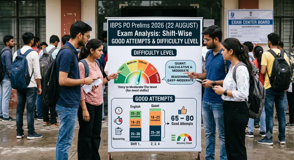 IBPS PO Prelims Exam Analysis 2026
