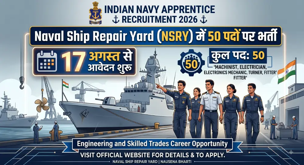 Indian Navy Apprentice Recruitment 2026
