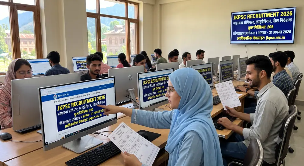 JKPSC Assistant Professor Recruitment 2026