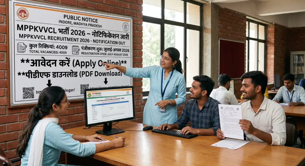 MPPKVVCL Recruitment 2026