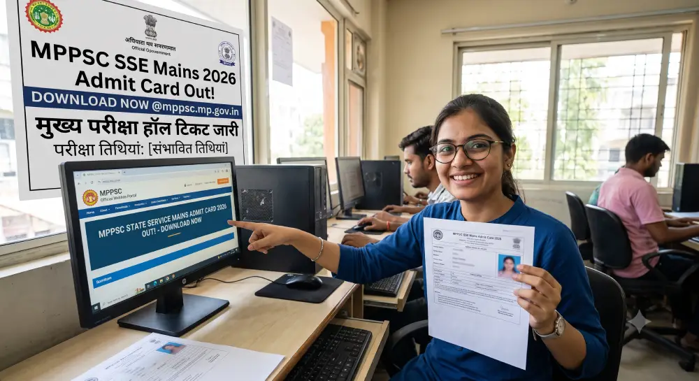 MPPSC SSE Mains Admit Card 2026