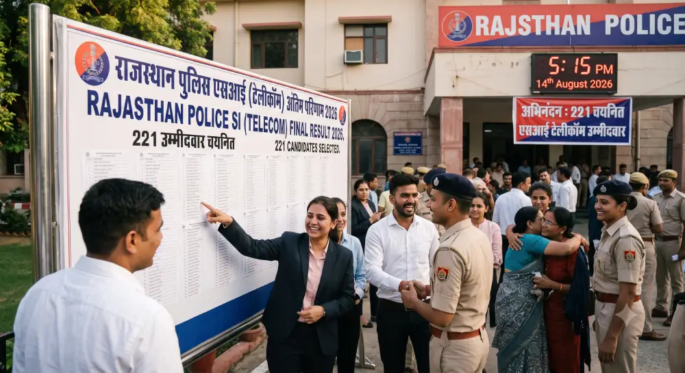 Rajasthan Police SI Telecom Final Result 2026