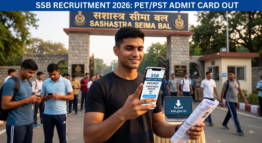 SSB Admit Card 2026