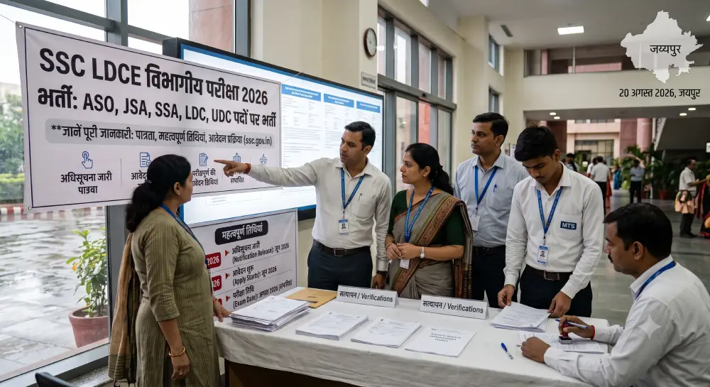 SSC LDCE Departmental Exam 2026