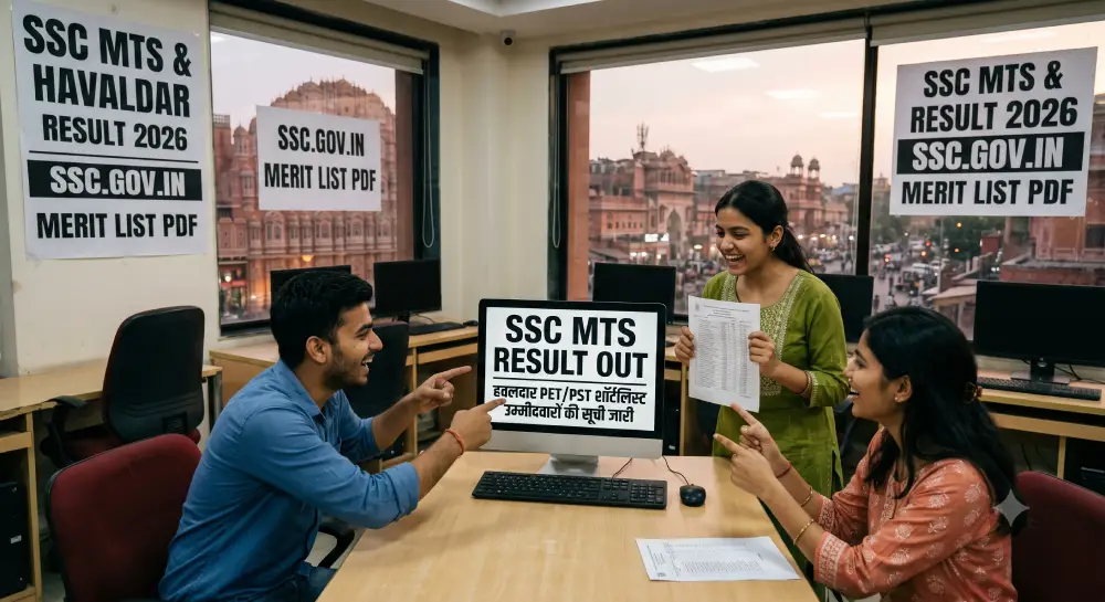 SSC MTS Result 2026 Out: हवलदार PET/PST के लिए शॉर्टलिस्ट उम्मीदवारों की सूची जारी, Merit List PDF डाउनलोड करें 2 SSC MTS Result 2026