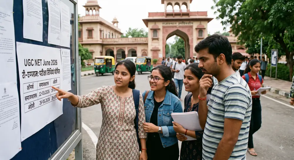 UGC NET June 2026 Re-Exam Date