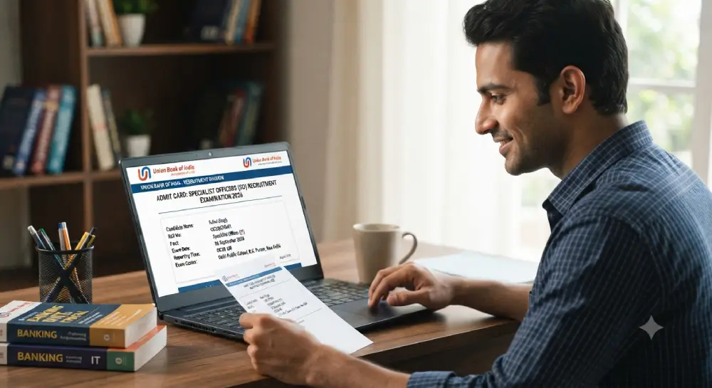 Union Bank of India SO Admit Card 2026: कॉल लेटर जारी, 6 सितंबर को परीक्षा 2 Union Bank of India SO Admit Card 2026