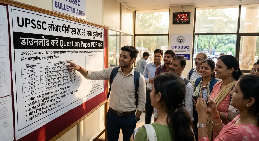 UPSSSC Lower PCS Answer Key 2026