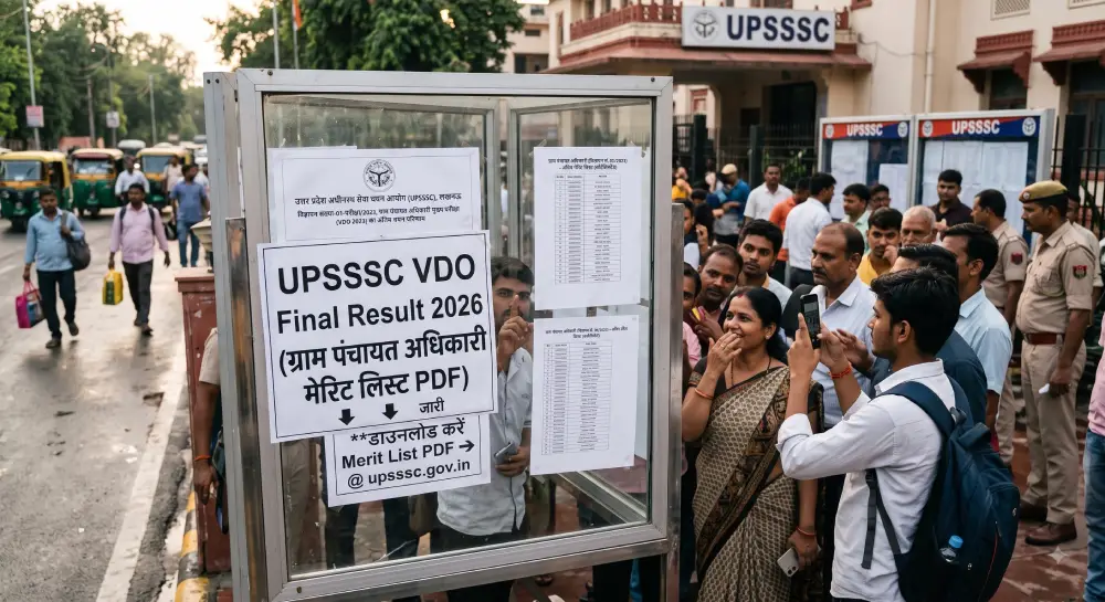 UPSSSC VDO Final Result 2026