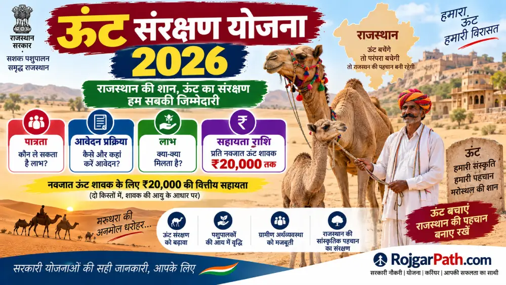 ऊंट संरक्षण योजना 2026