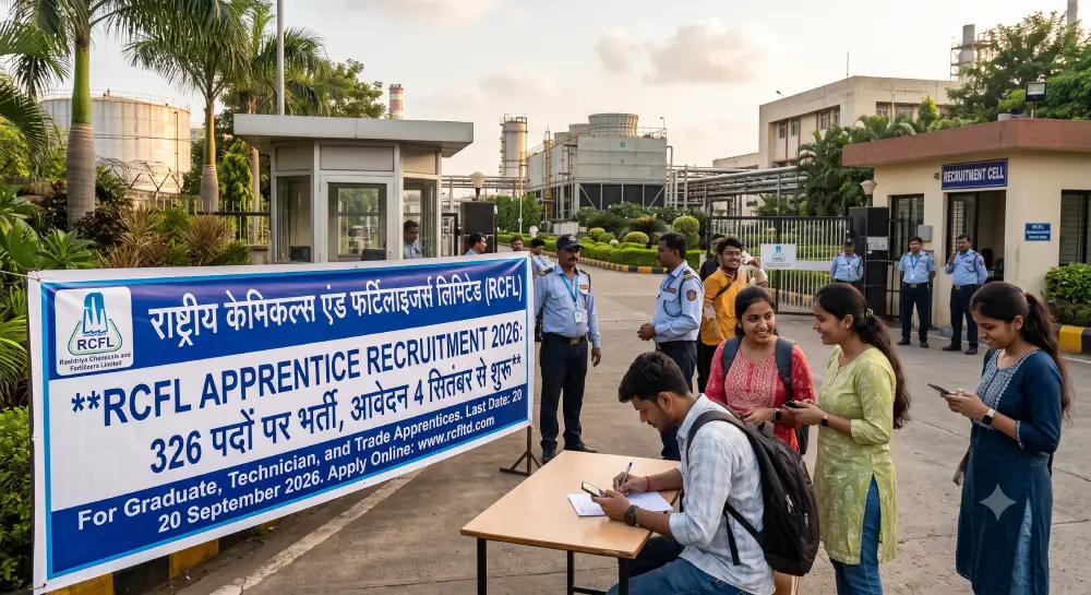 RCFL Apprentice Recruitment 2026: 326 पदों पर भर्ती, आवेदन 4 सितंबर से शुरू 2 RCFL Apprentice Recruitment 2026