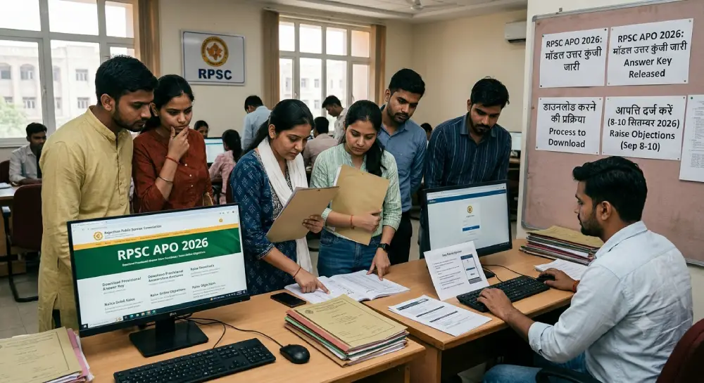 RPSC APO Answer Key 2026
