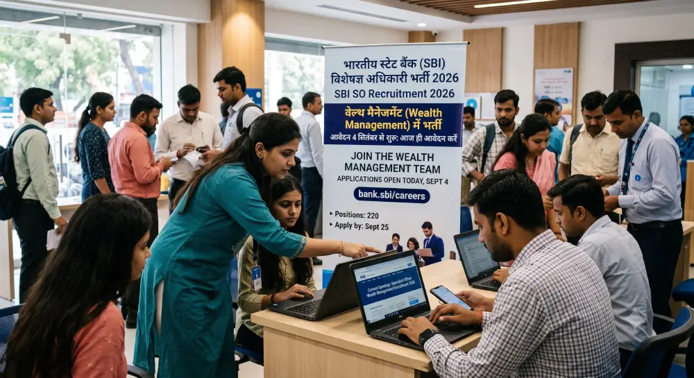 SBI SO Recruitment 2026: Wealth Management में भर्ती, आवेदन 4 सितंबर से शुरू 2 SBI SO Recruitment 2026