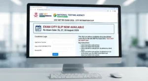 UGC NET Re-Exam City Slip 2026 Out: परीक्षा शहर की जानकारी जारी, यहां चेक करें 5 UGC NET Re-Exam City Slip 2026